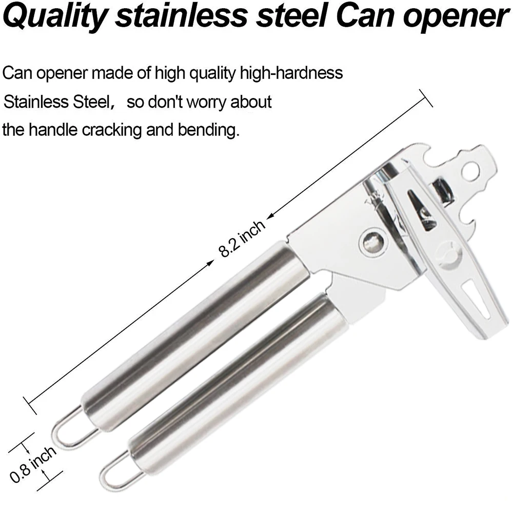 Консервный нож из нержавеющей стали профессиональный Эргономичный ручной