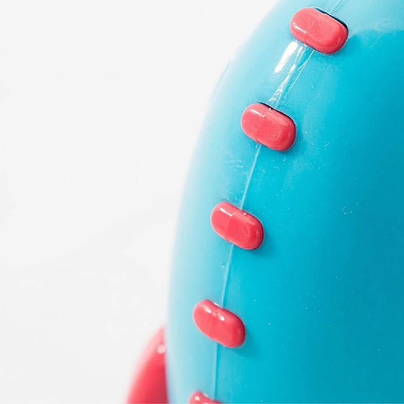 

Dog Toys Pet Toothbrush Dog Rope Ball Pull Toy Rocket Shaped Chew Tug Toys Sucker Ball Interactive Molar Stick