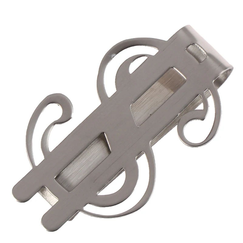 1 шт. Тонкий Карманный Кошелек из нержавеющей стали с зажимом для денег мужчин и