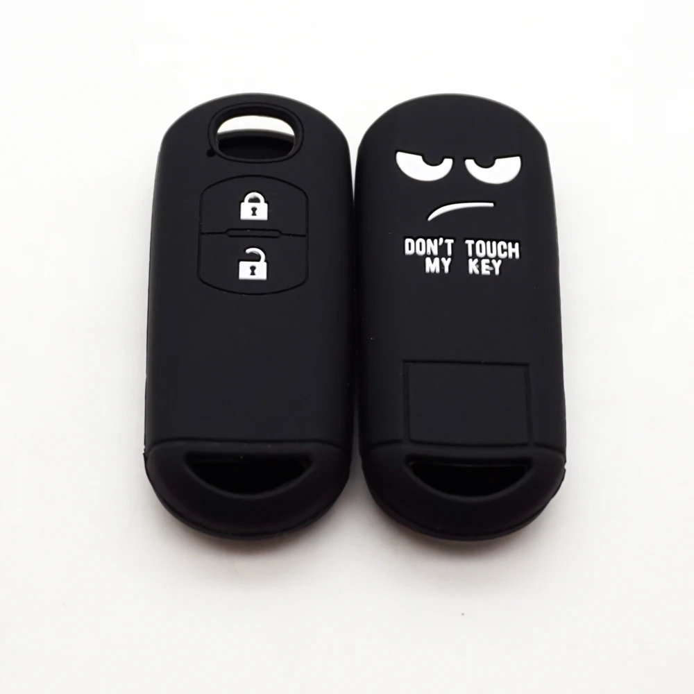 Cocolockey силиконовый чехол для автомобильного ключа Don't Touch My Key MAZDA 3 6|Футляр ключа|