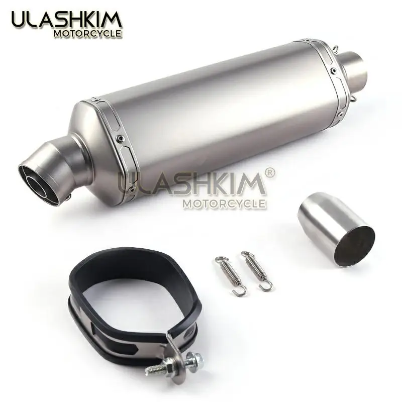 

Motorcycle Full System Exhaust Muffler Escape Middle Link Pipe Slip On For yamaha XMAX300 XMAX250 XMAX400 2017 2018