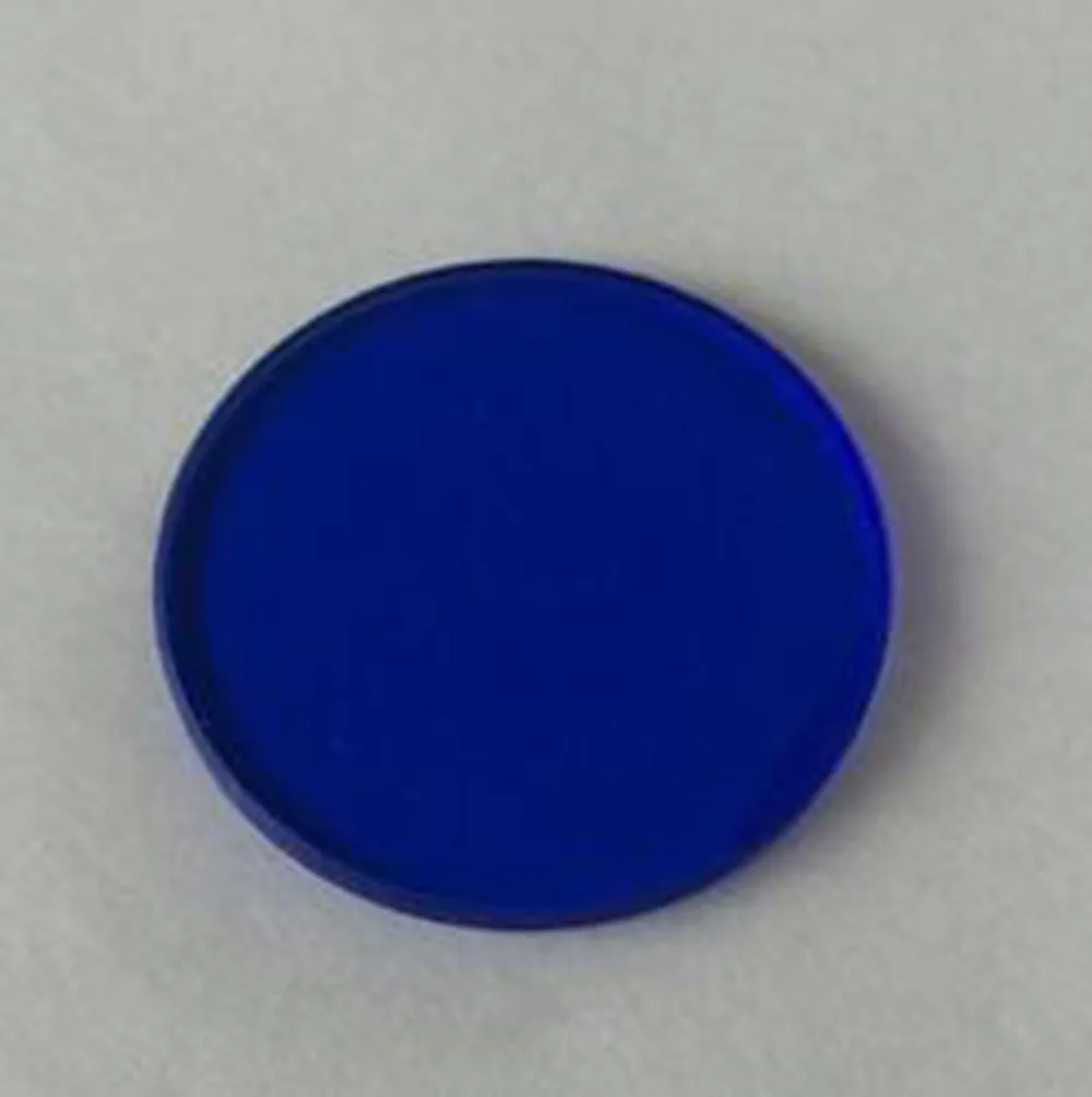 Размер 8 0*1 0 мм Синий светофильтр с высоким коэффициентом пропускания 470нм