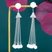 missvikki trendy diy pearls cz original pendant earrings for women girl daily high quality japanese korean gothic accessories