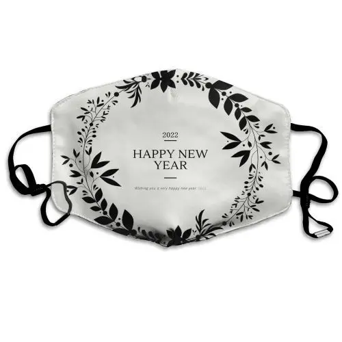 

2022 Happy New Year Mask Masks Women Adult Masks Halloween Cosplay Mask Mascarilla Desechable Masque Jetables Mask
