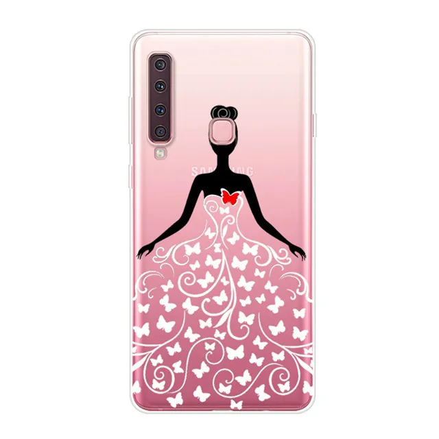 44 6,3 ''для samsung A9 чехол A9S силиконовый мягкий ТПУ чехол для телефона для samsung Galaxy A9 чехол Крышка A920 A920F 9 A9 Coque - Цвет: 44