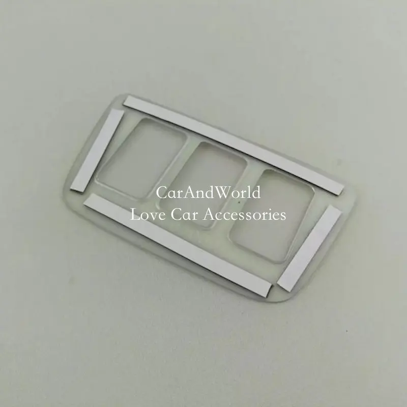 ABS Chrome For NISSAN TIIDA 2016 2017 2018 Car Central Console Seat Heating Switch Button Frame Panel Cover Trims Accessories | Автомобили