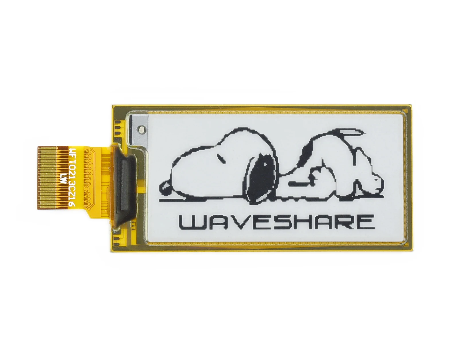 Waveshare 2 13 дюймовый гибкий E Ink сырьевой дисплей 212x104 черный/белый двухцветный e paper