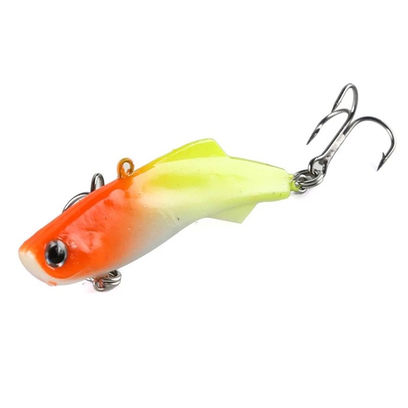 

1pc 7cm/8.5g Fishing Lure Soft Artificial Bait Wobbler Pesca Sinking Wobbler Crankbaits Carp Bass Fishing Tackle