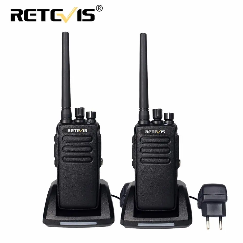 2 шт. DMR радио Retevis RT81 высокое Мощность цифровой иди и болтай Walkie Talkie “иди и Водонепроницаемый IP67 UHF VOX двухстороннее радио Амадор Ham радио приемопередатчик