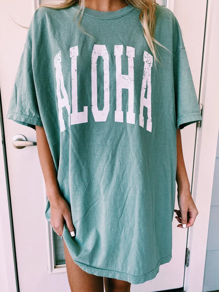 

European and American New Women's Clothes round Neck Short Sleeve Pattern Printed Loose Pullover Women's T-shirt