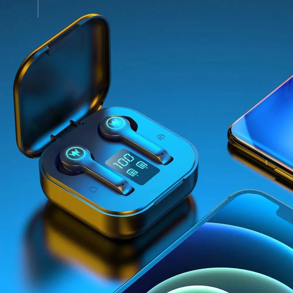 

Wireless Earphones 10STWS Waterproof Headset Large Capacity Bluetooth 5.0 3D Touch Intelligent Compatible Earbuds