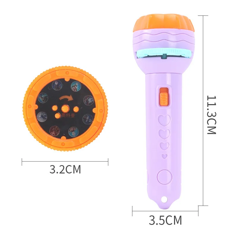 

Baby Sleeping Story Book Flashlight Projector Torch Lamp Toy Early Education Toy for Kid Holiday Birthday Xmas Gift Light Up Toy