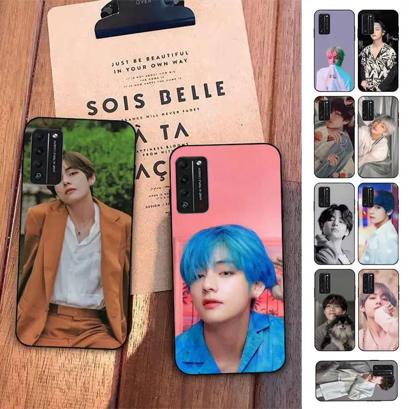 

FHNBLJ Kim Taehyung Phone Case for Huawei Honor 10 i 8X C 5A 20 9 10 30 lite pro Voew 10 20 V30