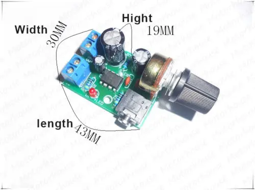 2 шт. LM386 аудио усилитель мощности платы Hi-Fi DC 3 В ~ 12 5 в мини модуль AMP мм разъем |