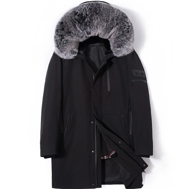 

Шуба из натурального меха шуба из кролика рекс мужское зимнее пальто из натурального меха, Мужская парка для мужчин одежда 2020 размера плюс ...