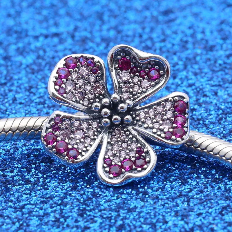 Женский браслет и ожерелье из серебра 925 пробы с бусинами | Украшения аксессуары