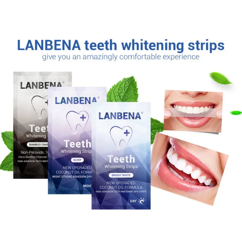 Полоски для отбеливания зубов 28 дней 1 шт. яркое отбеливание гигиена полости рта