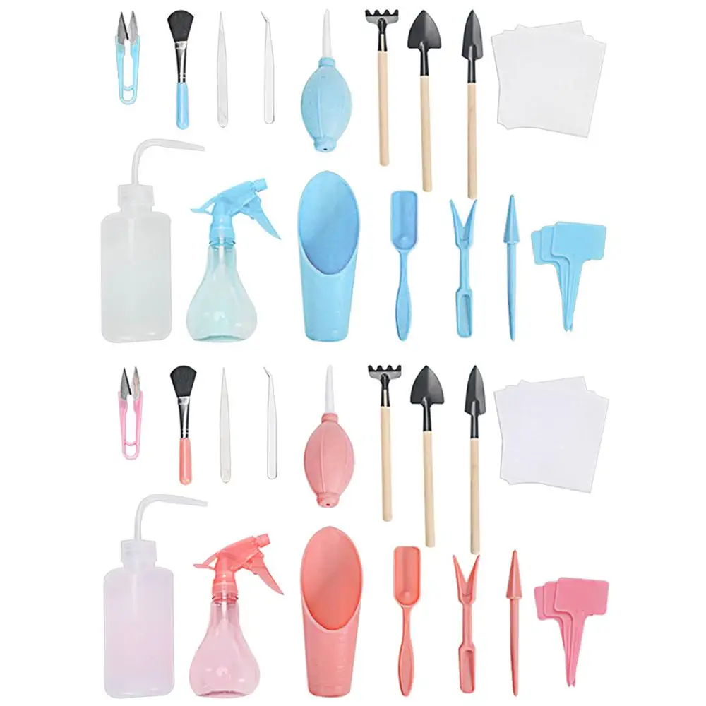 16 шт. Набор садовых плантаторов для суккулентов DIY инструментов трансплантации