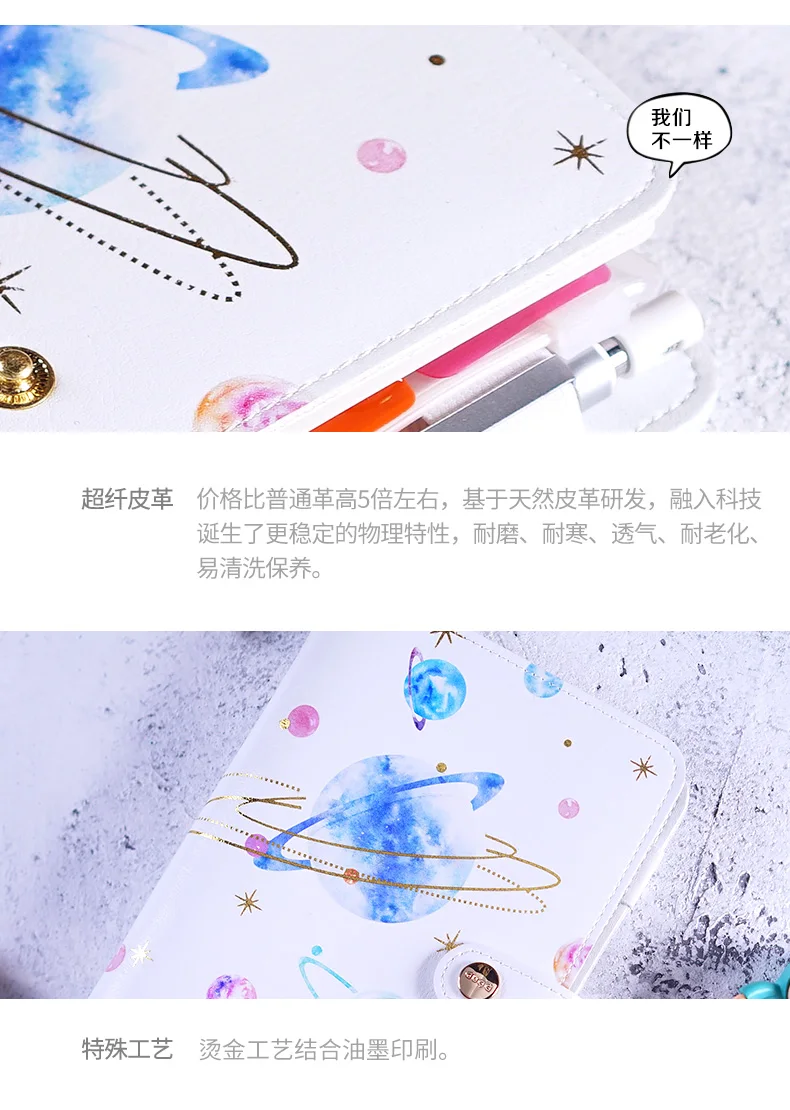 Planet notebook Planner Обложка милый креативный ручной ежедневник дневник записная книжка с подарками школьные канцелярские принадлежности
