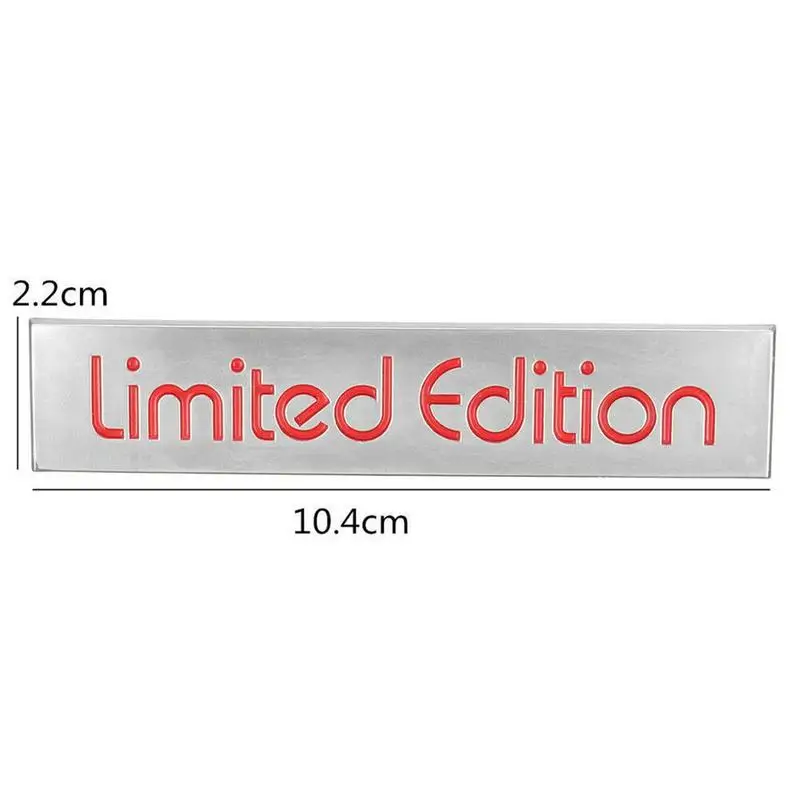 

Limited edition car logo Wordmark Limited Edition Applicable 20th to sticker car Anniversary Q8C0