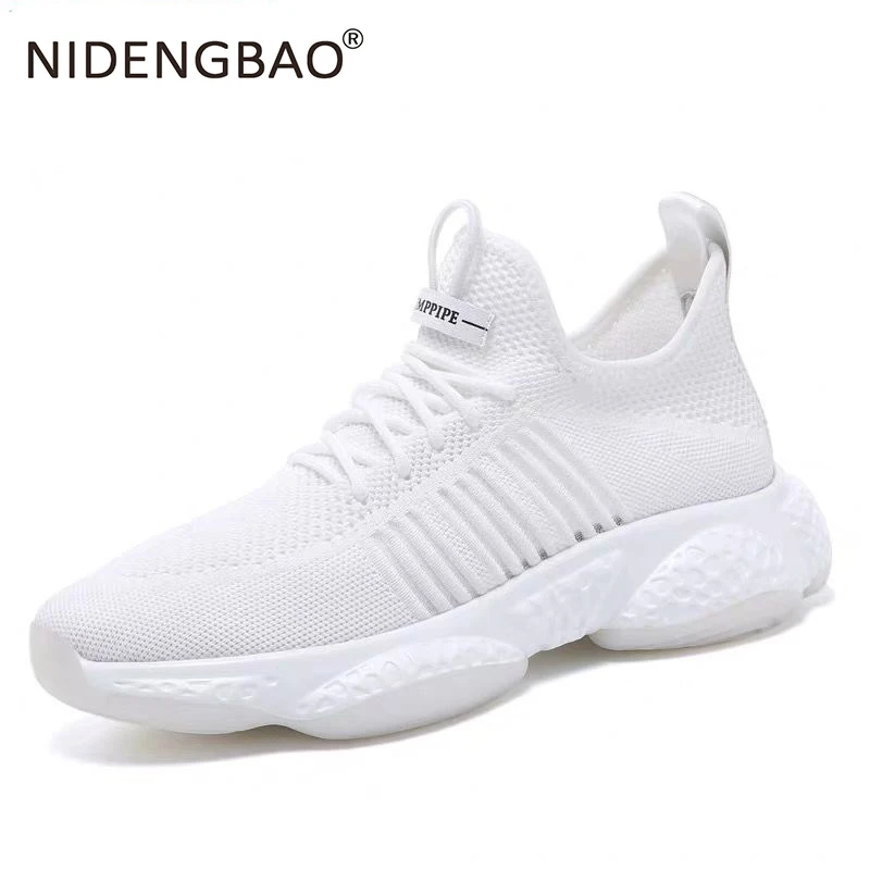 Men Breathable Running Shoes Mesh Outdoor Sneakers Male Athletic Breathable Footwear Lightweight Training Shoes Zapatillas Size