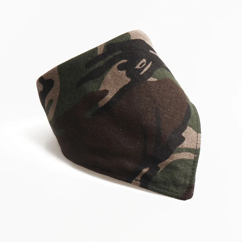 Камуфляжная бандана для собак шарф-ошейник домашних животных шейный платок и