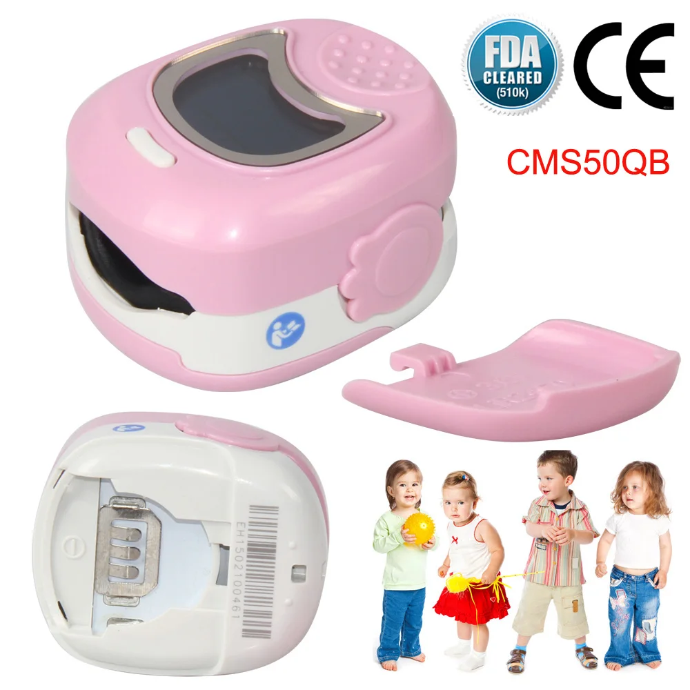 Пульсоксиметр CMS50QB для детей мини-пульсоксиметр с пальцевым наконечником OLED