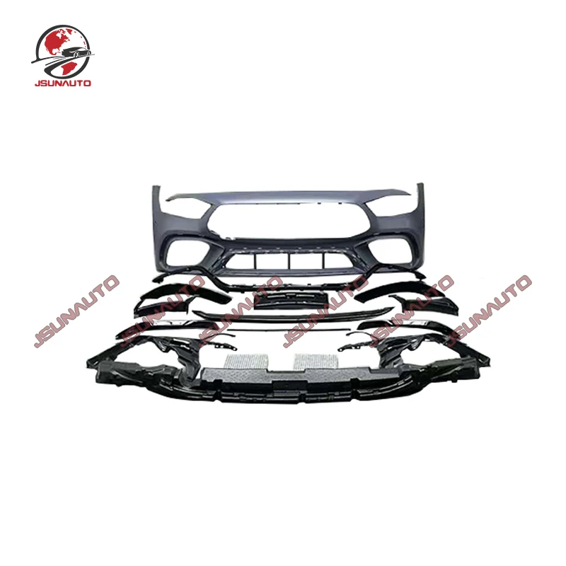 Для Benz amg GT53 GT63 до Gt63s стиль комплект кузова передний бампер задний диффузор с