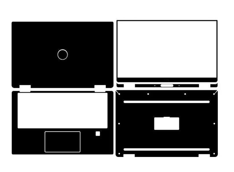 Наклейки для ноутбука наклейки на кожу защитный чехол из углеродного волокна