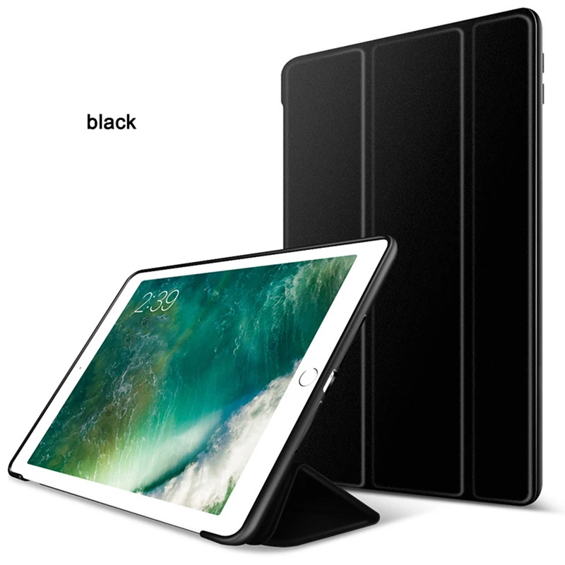 2019 Новый чехол для iPad 10 2 ПУ кожа Силикон Мягкая задняя крышка авто Пробуждение