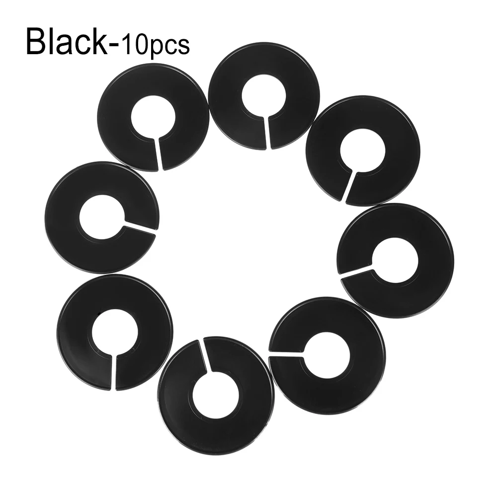 black 5 шт. Удобный DIY Костюмы бирки с размерами круглые вешалки шкаф разделители для магазины одежды или дома белый пустой разделители - Цвет: black