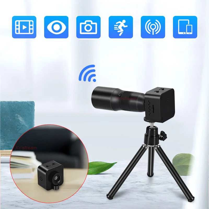 WIFI Full HD 1080P Мини камера DVR Масштабируемая Беспроводная IP видеокамера секретная