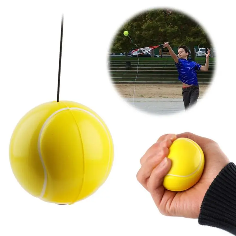 

Tennis Ball Base Training Set with Rope for Students Beginners Single Exercise Rebound Ball Device for Kids
