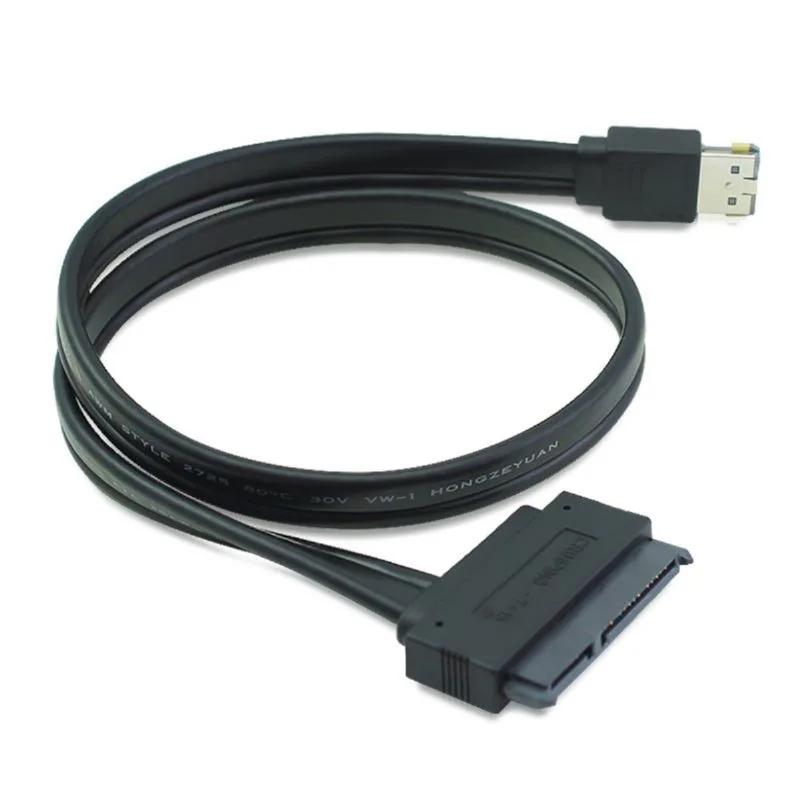 

SATA 22PIN to ESATA 12V+5V voltage USB 2-in-1 data cable