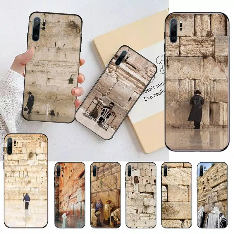 

Jerusalem Western Wall pattern Phone Case For Huawei honor Mate 10 20 30 40 i 9 8 pro x Lite P smart 2019 nova 5t