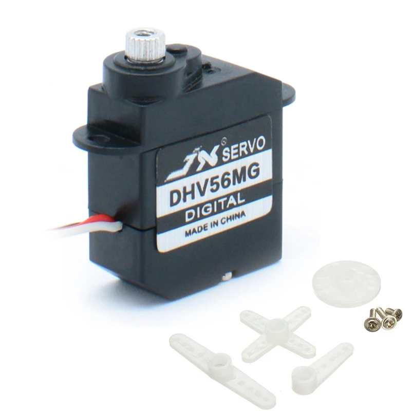 8 шт. JX Servo DHV56MG 5 6g DS цифровой без сердечника MG металлическая Шестерня HV