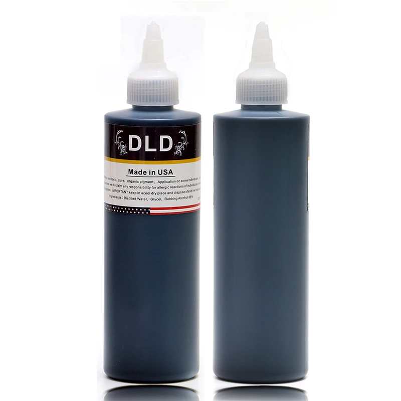 Черные чернила для татуировки высшего качества 2 шт. пигмент перманентного