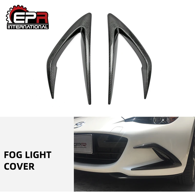 Автомобильный Стайлинг FRP стекловолокно передний бампер кожух воздуховода