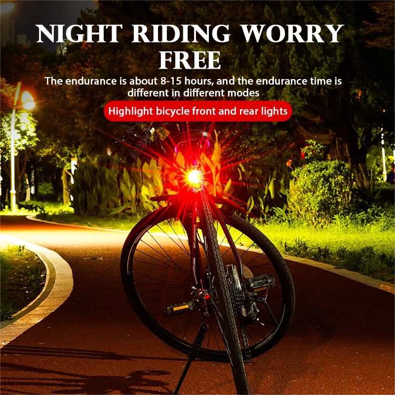 Новинка велосипедный MTB светильник на пуговицах Аккумуляторный заряжаемый шлем