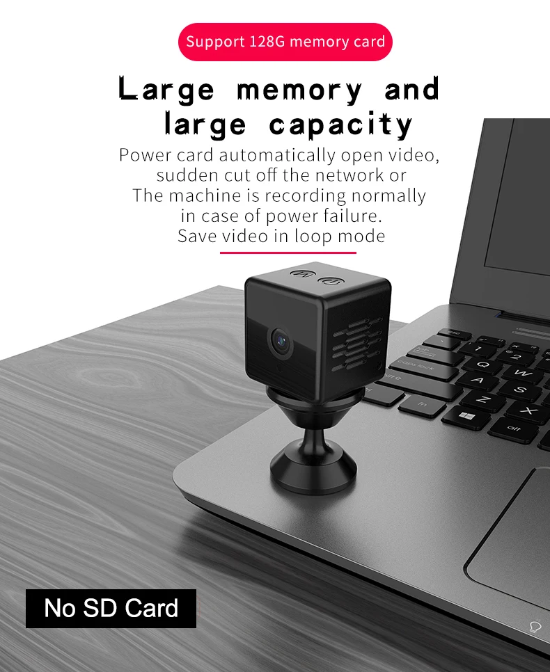Мини Wifi камера 1080P HD камера видеонаблюдения CCTV камера ночного видения беспроводная сетевая ip-камера CMOS детский монитор