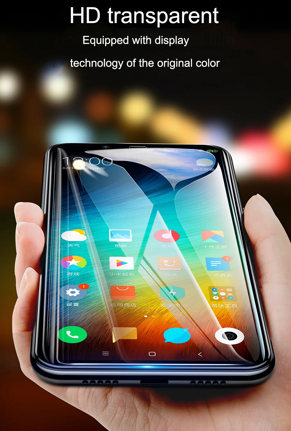 6D пленка из закаленного стекла с полным покрытием для Xiaomi Redmi note 8Pro Защитная стеклянная пленка для телефона Redmi note 8 64MP