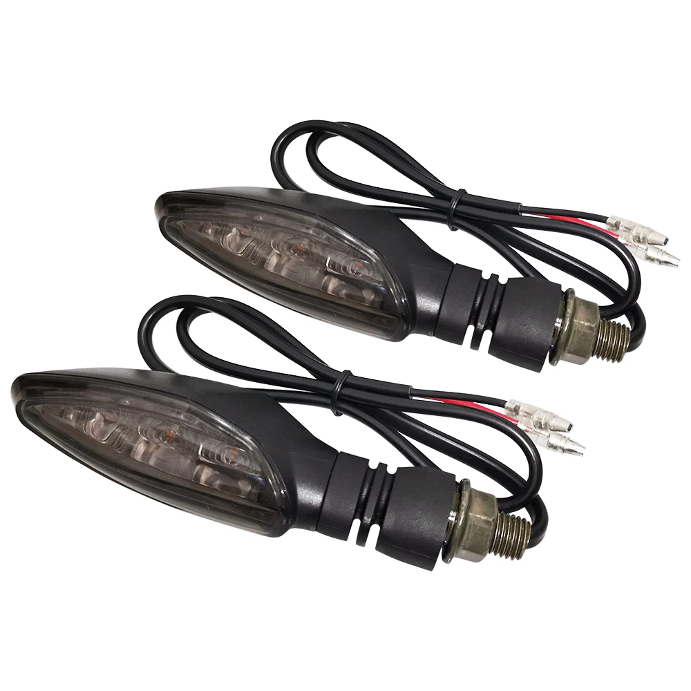 Универсальный светодиодный индикатор поворота для мотоциклов скутеров 8 мм -