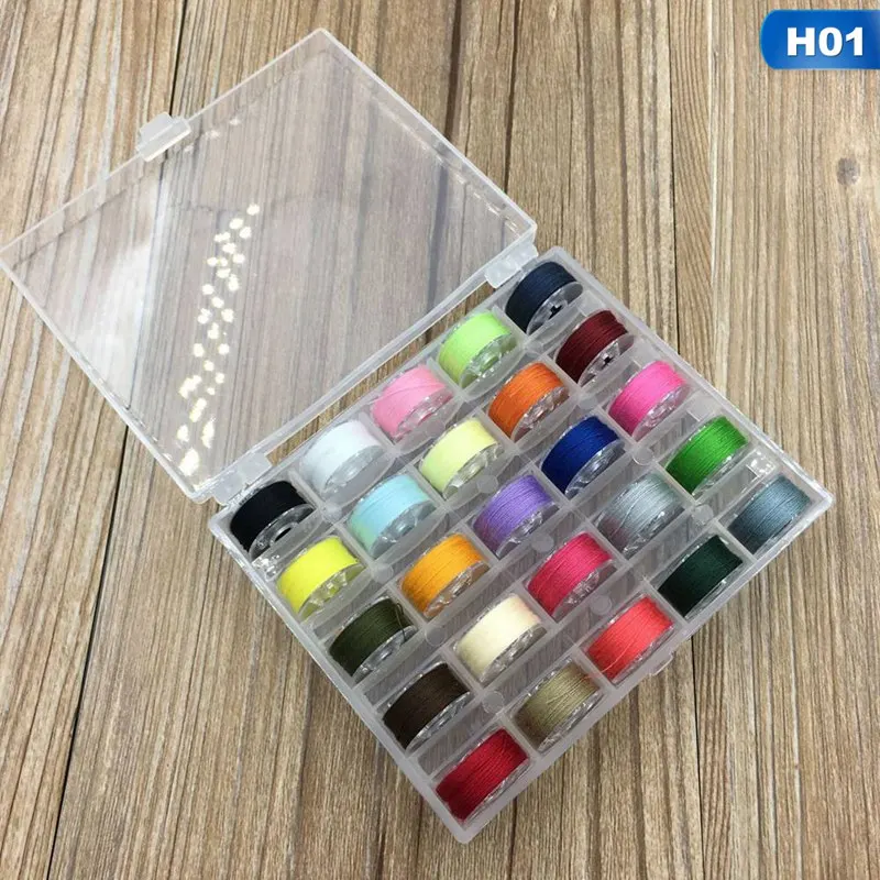 Набор разноцветных ниток для шитья 25 шт. набор швейной машины катушка сердечник