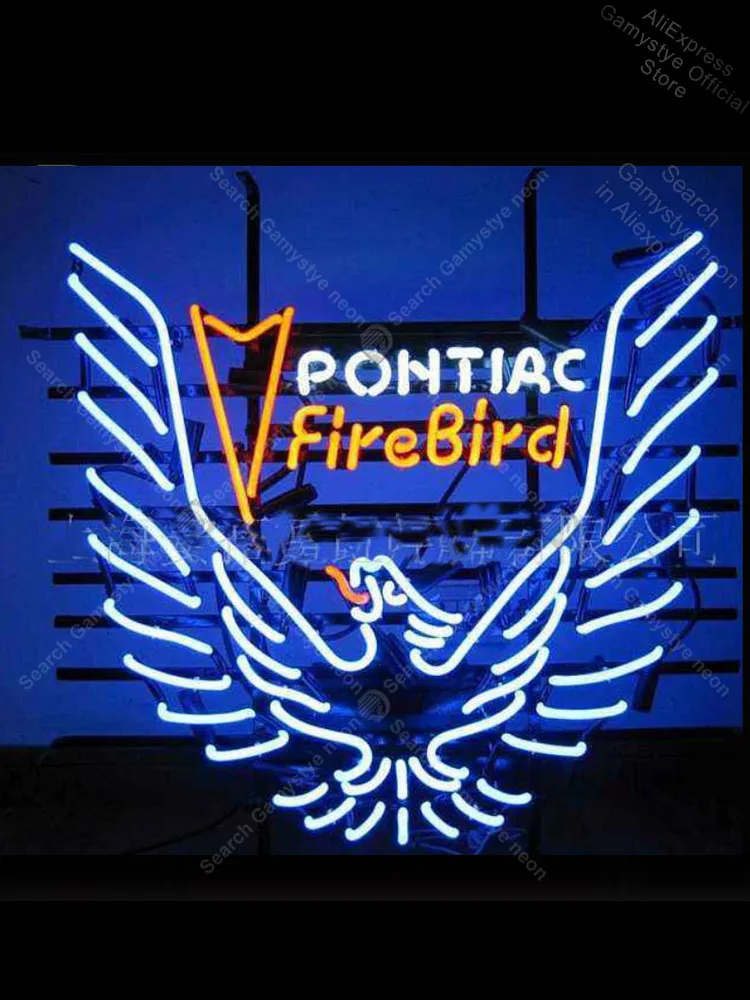 

NEON SIGN For Pontiac Firebird NEON Bulbs Lamp GLASS Floor Lamp Neon Light Real Glass Coors Light Neon Sign Natural Light Beer