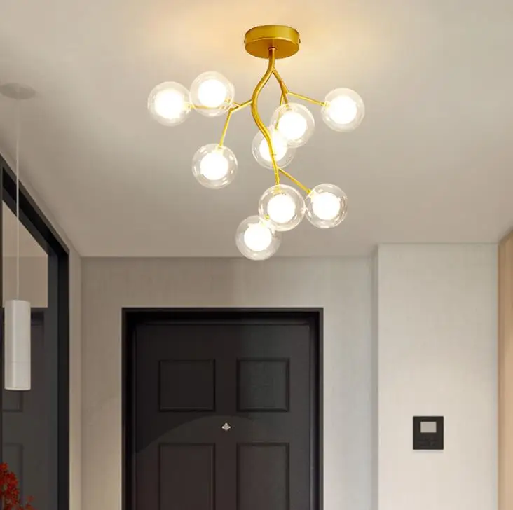 Firefly chandelier living room lamp modern simple creative personality branch atmosphere net red Nordic | Освещение