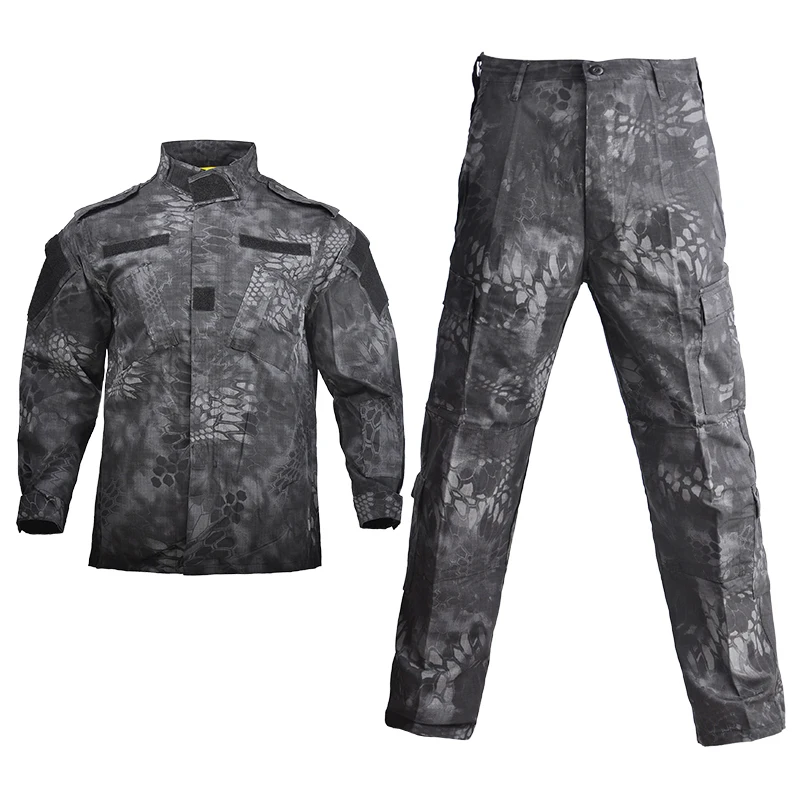 

Men Military Uniform Camo Tactical Suit Camping Airsoft Set Unisex Special Forces Combat Jackets Pants Militar Army Clothes