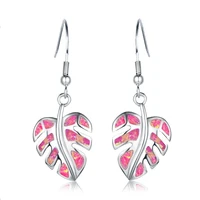 2020 bohemian leaf drop earrings for women accessories vintage long dangle earrings vintage statement earrings girl gift