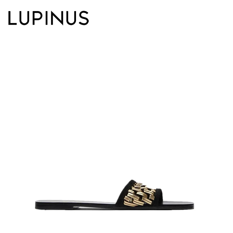 2020 Модные женские сандалии с открытым носком повседневные мюли ремешком на