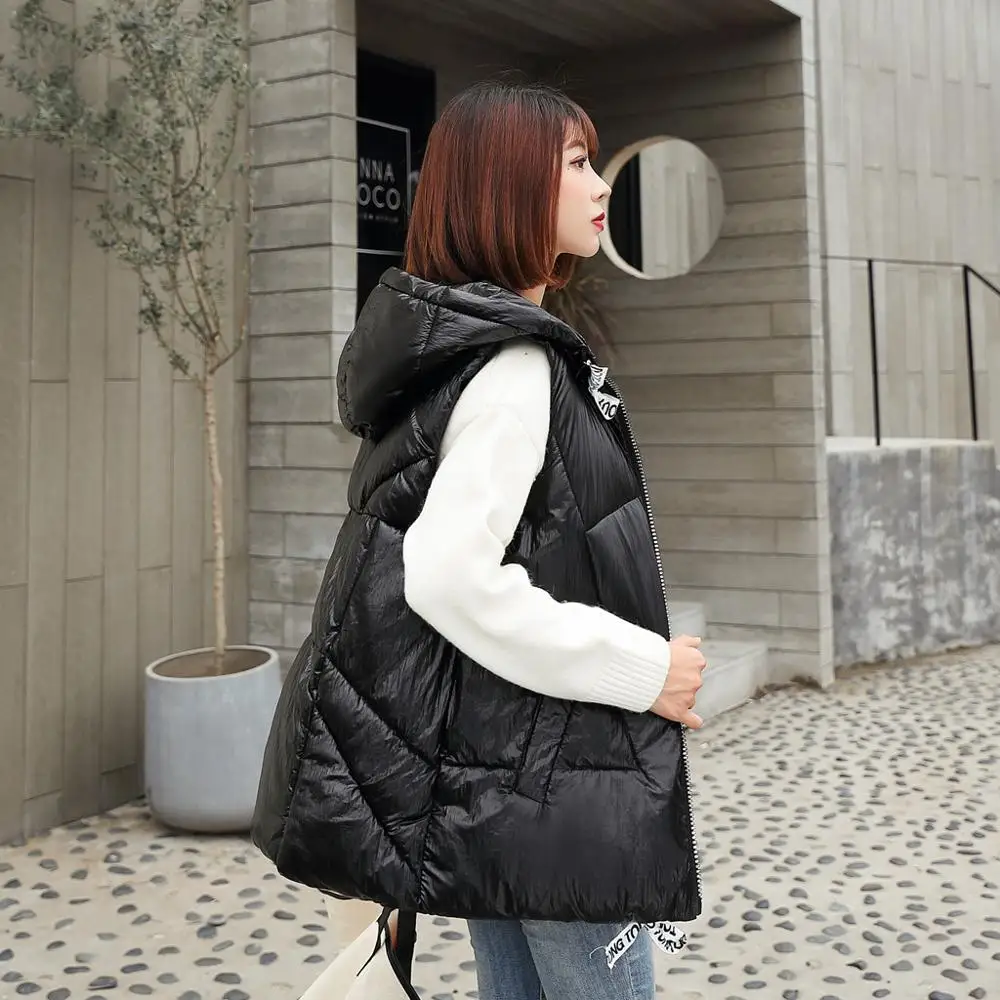 Vrex Women clothing Autumn and winter New Arrival 2019 Shiny bright Unbelievable cotton jacket Flash woman | Женская одежда