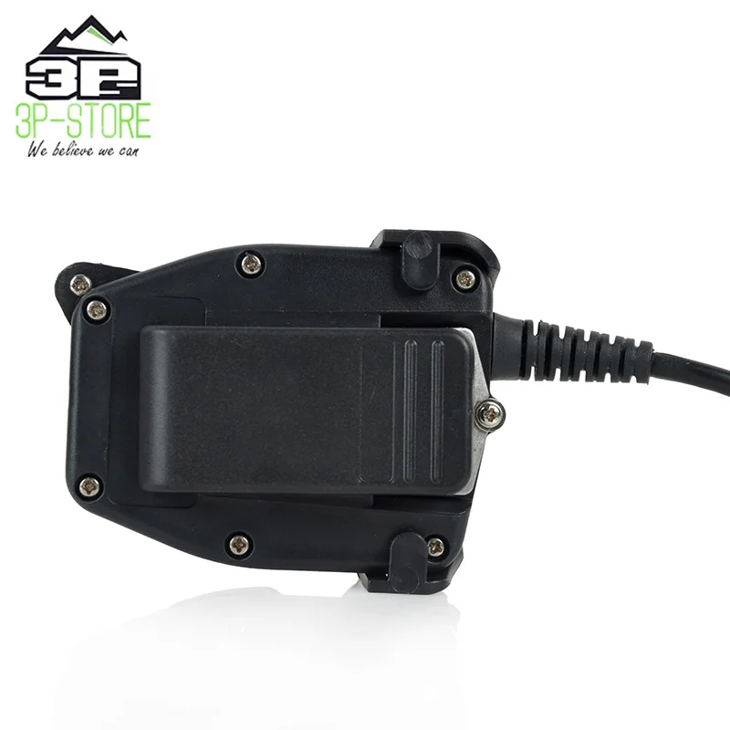 WADSN Bowman Elite II Военная гарнитура PTT для Motorola Kenwod Icom Midland Радио Телефон для Wargame WZ112